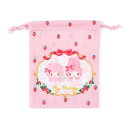 サンリオ(SANRIO) マイメロディ マチ付き巾着S(いちご) 733938