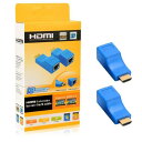 HDMI to RJ45 変換アダプター HDMIトランシーバ HDMI コンバータ 延長器 TX/RX 4K 2K 1080P 3D CAT5E/6 LAN ...
