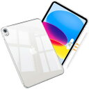ProCase iPad (A16) 第11世代 2025 11インチ/第10世代 10.9インチ 2022用クリアケース、スリムで軽量な透明黄ばみ防止バックカバー、iPad 11/10世代 11インチ/10.9インチ用