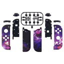 eXtremeRate スイッチ ジョイコン対応用交換シェル、switch joyconとswitch 有機elモデルに対応用ハンドヘルドコントローラーハウジン...