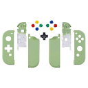 eXtremeRate SwitchジョイコンとSwitch OLEDに対応用ハンドヘルドコントローラーハウジング(D-Padバージョン)、またフルセットボタン...