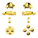 eXtremeRate プロコン switchに対応用ABXY D-pad ZR ZL L Rボタン(メタリッククローム)、switch proコントローラーに...