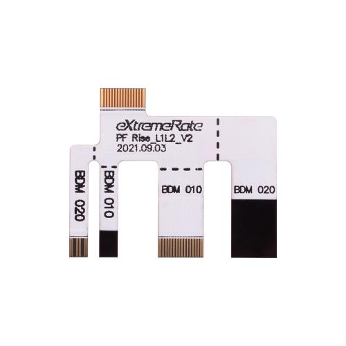 ps5コントローラーeXtremeRate RISE RISE4リマップキットに対応用交換FPC L1L2 R1R2リボンケーブル-コ..