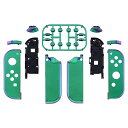 eXtremeRate ジョイコン用交換シェル(ジョイコン本体は付属されません)スイッチjoyconとスイッチOLEDモデルに対応用ハンドヘルドコントローラーハ...