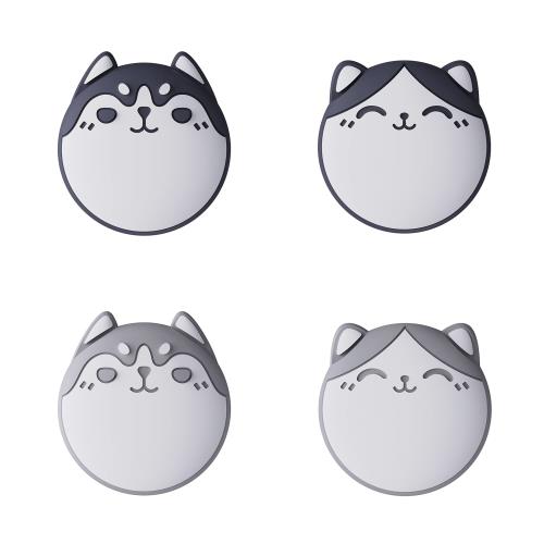 eXtremeRate PlayVital可愛いスイッチサムグリップキャップ、Nintendo Switch Liteに対応用ジョイステ..