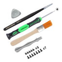 eXtremeRate ps4オールモデルコントローラーに対応用クロスドライバーセットオープニングツールリペアキット。ps3コントローラーに対応用スペアなネジピ...