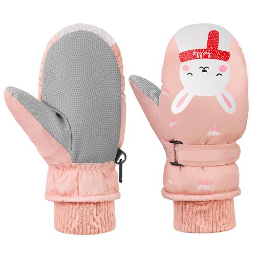 グローブ キッズ用 ATiC ミトンタイプ スキーグローブ スノーグローブ 子供用ミトン手袋 防水防寒 滑り..