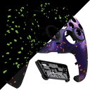 eXtremeRate LUNA ps5コントローラー(BDM-010BDM-020BDM-030BDM-040BDM-050)に対応用交換フロントシェルやタッ...