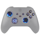 eXtremeRate Xbox Series X/Sコントローラー対応用マルチカラー発光十字キー&サムスティック&スタート/バック/シンク&ABXYボタンセッ...