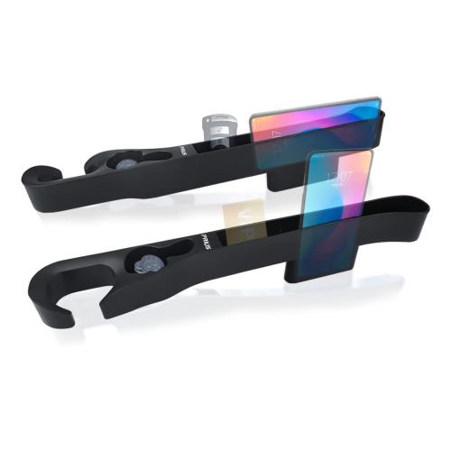 2025年アップグレード版プリウス 専用ロゴ 分類収納隙間クッション PRIUS 50系 60系 シートサイドクッション prius 30系 40系 収納ボックス コンソール隙間埋め スマホ充電線孔あり設計 カード コイン収納可能 運転席+助手席 隙間収納 落下防止 小物入れ ロゴ左右対称設計（2