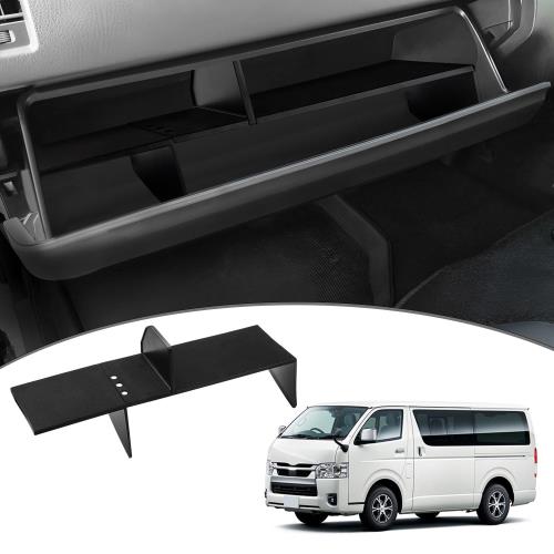 Mozan トヨタ ハイエース200系に適合 標準ボディ 1型-5型 助手席 グローブボックス 仕切り 収納トレイ ..