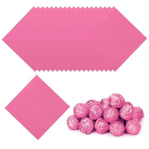 PATIKIL アルミホイル包装紙 8 x 8cm 100枚 正方形 アルミホイル チョコレート キャンディ ギフト包装用 ハロウィーン クリスマス 誕生日 プ...