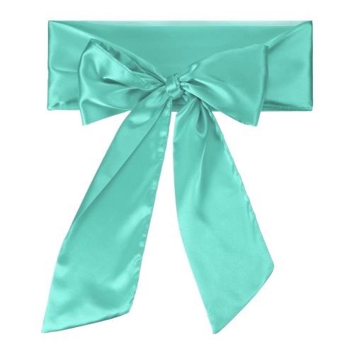 PATIKIL サッシュベルト ウェディングサテンサッシュベルト 全長250cm リボン ウエストマーク カジュアル フォーマル プロムアクセサリー 卒業式 誕生日デコレーション DIYアクセサリー ホームカミング 飾り 1本 レイクブルー
