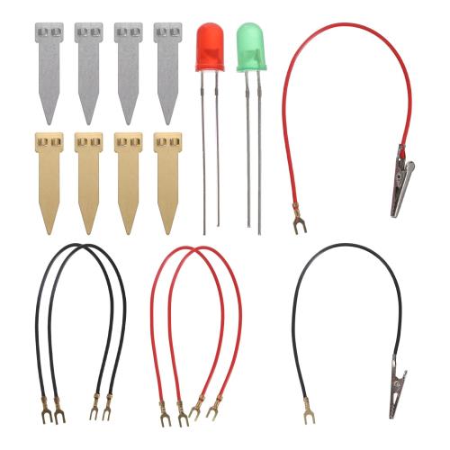 PATIKIL フルーツバッテリーサイエンスキット フルーツバッテリーライトサイエンスキット DIY実験 オレ..