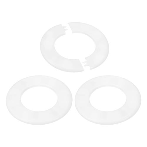 PATIKIL ウォールキャップ エアコン配管カバー 穴塞ぎ ウォールパネル ドレンキャップ 水管蛇口装飾用 78mm 3個 ホワイト