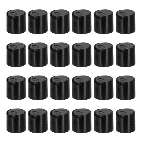 PATIKIL 28/410 プレスプラスチックキャップ 24個 スクイー ズシャンプーとローションボトル ディスペ..