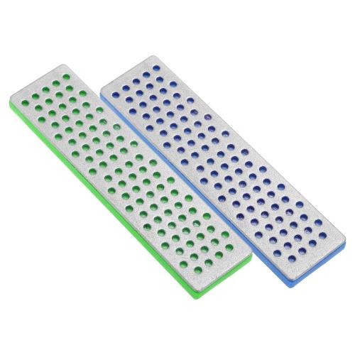 PATIKIL 100mm エクストラコース スキー スノーボード モンド 砥石、2Pcs スキーエッジ シャープナー ..