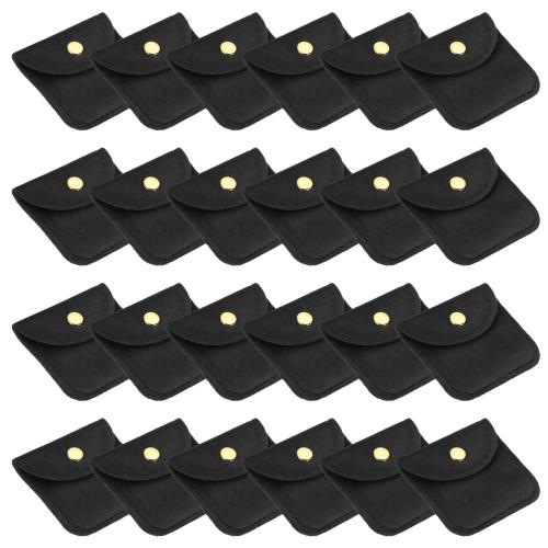 PATIKIL 3x3Υ٥٥åХݡ24ĤХѥåեȥХå֥쥹åȡͥå쥹󥰡ѤΥʥåץܥդ