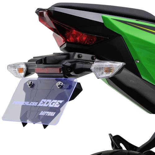 デイトナ(Daytona) バイク用 フェンダーレス Ninja250/400(18-22) LEDライセンスランプリフレクター付属 フェンダーレスEDGE 25796 ブラック