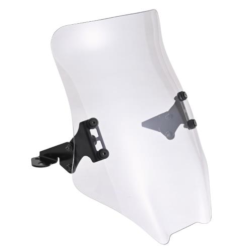 デイトナ(Daytona) バイク用 スクリーン クランプバー付き グロム(21-24)専用 ウインドシールド RSシリーズ ロング クリアー 48730