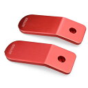 デイトナ(Daytona) バイク用 エンジンスライダー オプション品 エンジンプロテクターストリームライン用 デザインパネル 2個セット レッド 48204