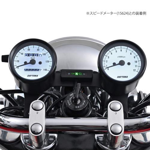 �ǥ��ȥ�(Daytona) �Х����� ������ �����᡼���� �֥�å��ܥǥ�/�ۥ磻�ȥѥͥ�/�ۥ磻��LED ��60 12000rpmɽ�� 15631