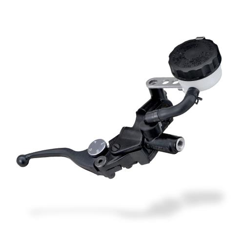 デイトナ(Daytona) NISSIN(ニッシン) バイク用 ブレーキマスターシリンダー 横型 11mm ブラックボディ/ブラック ショートレバー 43337