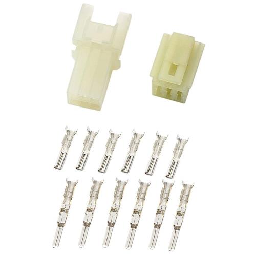 デイトナ(Daytona) HMコネクターセット 6極(YZF-R1等) コネクター(オス・メス)1セット、端子x極数分入り 96185