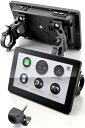 デイトナ(Daytona) バイク用 ディスプレイ 7インチ CarPlay Android Auto対応 防水防塵 バックカメラ付属 モトスマートモニター 23333