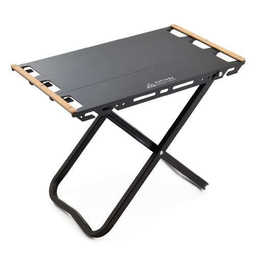 デイトナ(Daytona) バイク用 キャンプ テーブル 連結可能 ソロでもグループでも フラットアルミテーブル520 ブラック 29776 Free Size