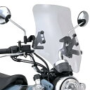 デイトナ(Daytona) バイク用 スクリーン クランプバー付き ダックス125(23)専用 ウインドシールド RSシリーズ ロング クリアー 92652