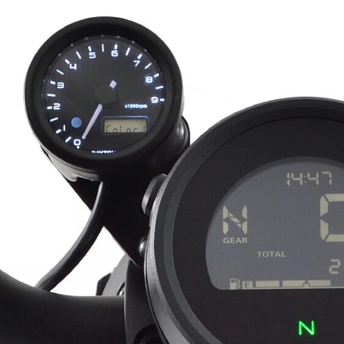 デイトナ(Daytona) VELONA(ヴェローナ) バイク用 電気式 タコメーター レブル250/500(20-23)専用 3色LED φ48 9000rpm表示 39913