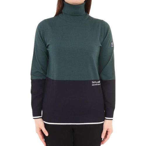 [テーラーメイドゴルフ] セーター CBタートルネックセーター レディース TL169 ネイビー