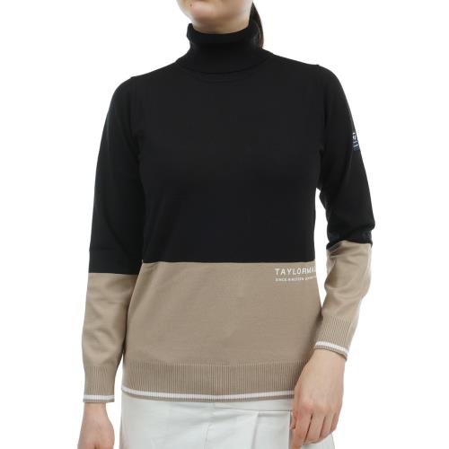 [テーラーメイドゴルフ] セーター CBタートルネックセーター レディース TL169 ベージュ