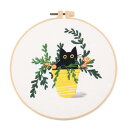 ししゅうキット 刺繡キット セット 初心者セット クロスステッチキット DIY刺繡工具 刺しゅう 手作り プレゼント 手芸キット 英...