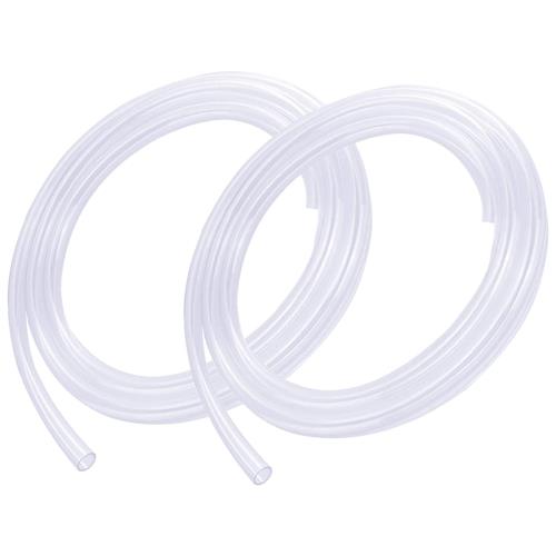 シリコンチューブ 4mm×6mm 長さ2M 半透明 シリコンホース ゴムチューブ クリアチューブ ウォーターホース ホース パイプ エアーポンプ パイプ 耐熱 耐候 ストーブの火傷防止 滑り止めに アウトドアに （2本）