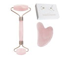 美顔マッサージローラー 美顔ローラー 翡翠 天然玉石 マッサージ用フェイスケア 美容ケアツール 全身 美肌 顔痩 血行促進 しわ防止 むくみ 軽減マッサージツー...