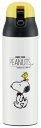 スケーター (skater) マグボトル 490ml 保温 保冷 ステンレス 水筒 スヌーピー PEANUTS SDPC5