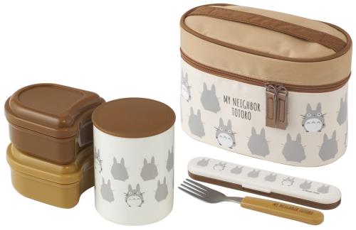 スケーター (skater) 抗菌 保温弁当箱 ランチジャー となりのトトロ シルエット ジブリ 5 ...
