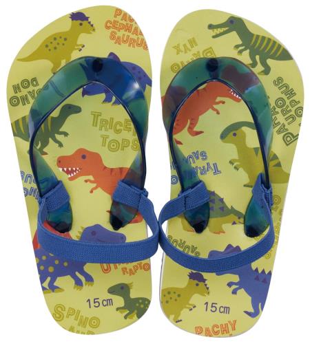 スケーター(Skater) キッズ ビーチサンダル ディノサウルス ピクチャー 15cm SDBE15-A