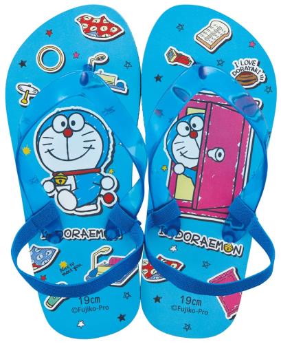 スケーター(Skater) キッズ ビーチサンダル ドラえもん ステッカー サンリオ 19cm SDBE19-A