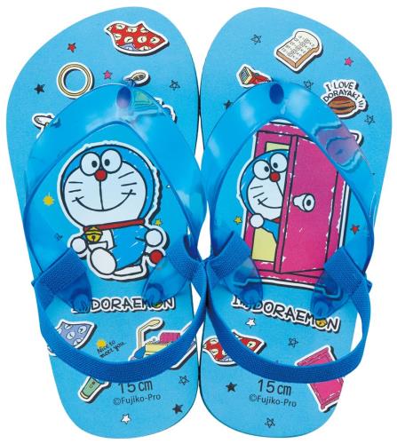 スケーター(Skater) キッズ ビーチサンダル 15cm ドラえもん ステッカー サンリオ SDBE15-A