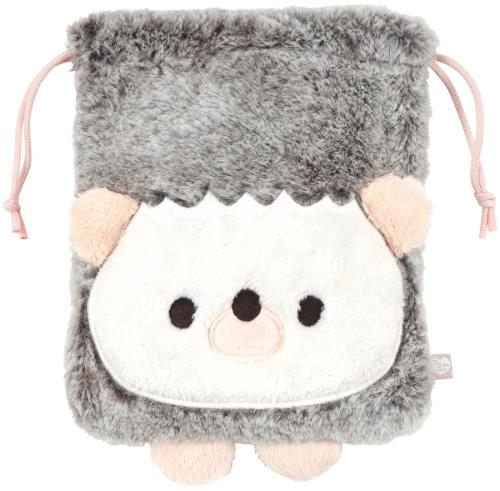 スケーター(Skater) ボア 巾着 Pompon's ネズミ 巾着袋 25.5×20cm ZKT1-A スケーター(Skater) ボア 巾着 Pompon's ネズミ 巾着袋 25.5×20cm ZKT1-A