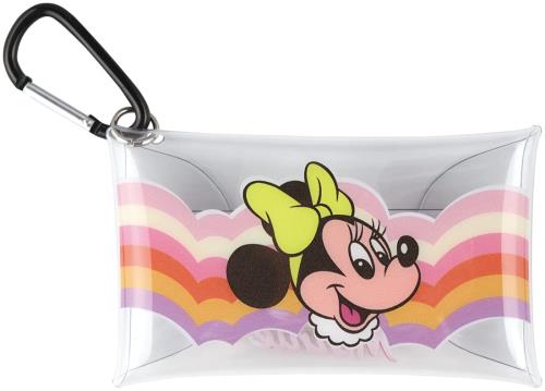 スケーター(Skater) クリア マルチケース キーケース カードケース コインケース ディズニー レトロ ミニーマウス ZCMC1-A