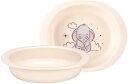 スケーター(Skater) ベビー食器 小皿 子供用 5ヵ月頃~ 抗菌 プラスチック製 290ml ディズニー ダンボ XP25AG-A