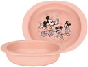 SKATER ベビー食器 小皿 子供用 5ヵ月頃~ 抗菌 プラスチック製 290ml ディズニー ミッキーマウス フレンズ レトロ XP25AG-A