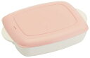 スケーター (skater) 作り置き弁当 家で食べる 弁当箱 M 640ml ランチプレート ピンク LHM1-A(3)