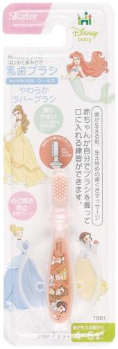 スケーター (skater) 歯ブラシ 乳児用 4-5ヵ月 ディズニー プリンセス TBB1-A