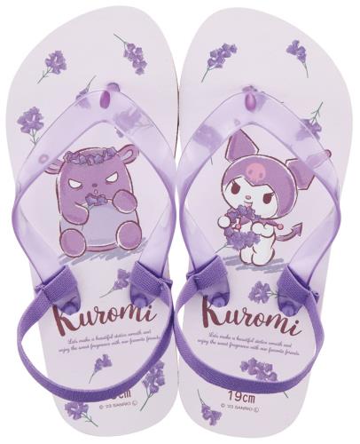 スケーター(Skater) キッズ ビーチサンダル クロミ フラワーアート サンリオ 19cm SDBE19-A