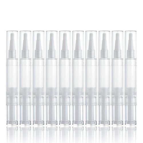 サムコス ツイストペン 10本 3ml/5ml 詰め替え容器 使い捨て 漏れ防止 小分け 回旋式液出し 旅行小物 マニキュア リキッドファンデーション BBクリーム (5ml) サムコス ツイストペン 10本 3ml/5ml 詰め替え容器 使い捨て 漏れ防止 小分け 回旋式液出し 旅行小物 マニキュア リキッドファンデーション BBクリーム (5ml)